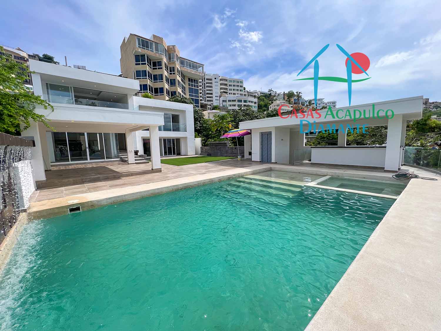 Casa Daniela - Terraza con alberca y gazebo 23